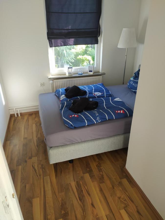 Gemuetliche Haushaelfte Mit Garten Und Terrasse Flensburg Exterior foto